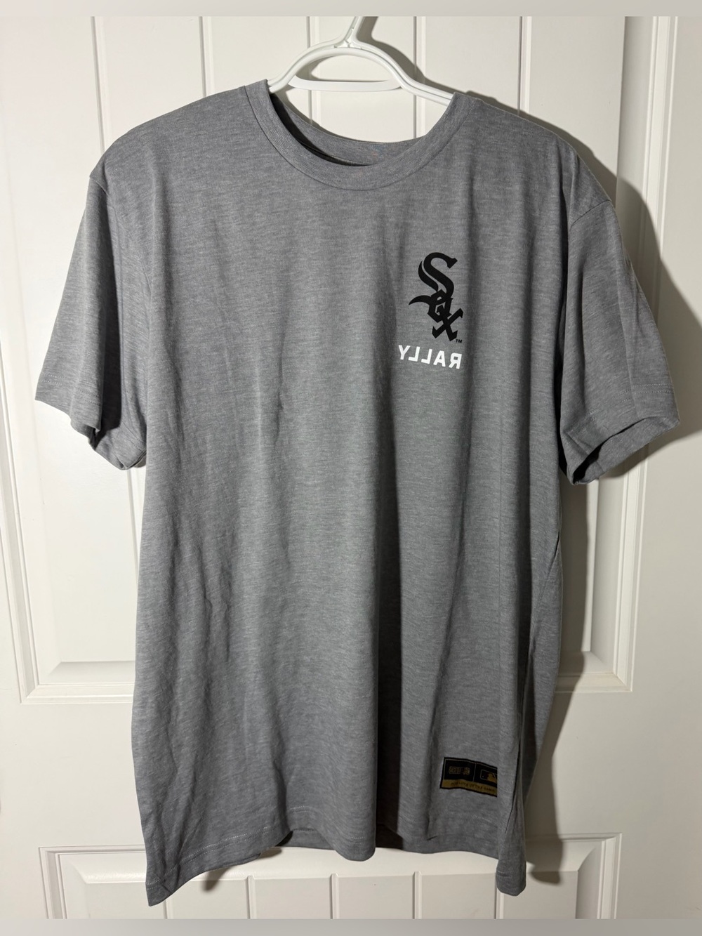 Chicago White Sox Baseballism Rally Cap T Shirt Mens L Gray NWT MLB